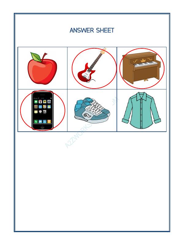 A2ZWorksheets:Science-Humans-Our Sense Organs-02