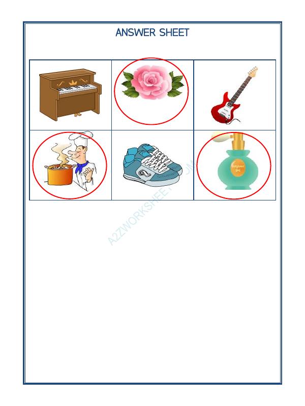 A2ZWorksheets:Science-Humans-Our Sense Organs-03
