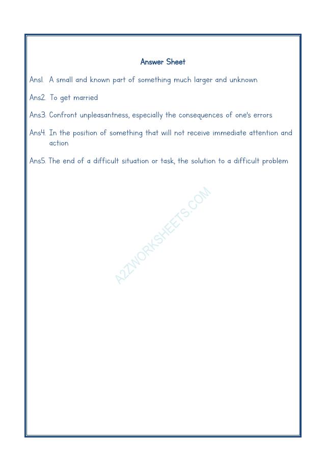 A2ZWorksheets:English-Reading-Idioms And Phrases-05