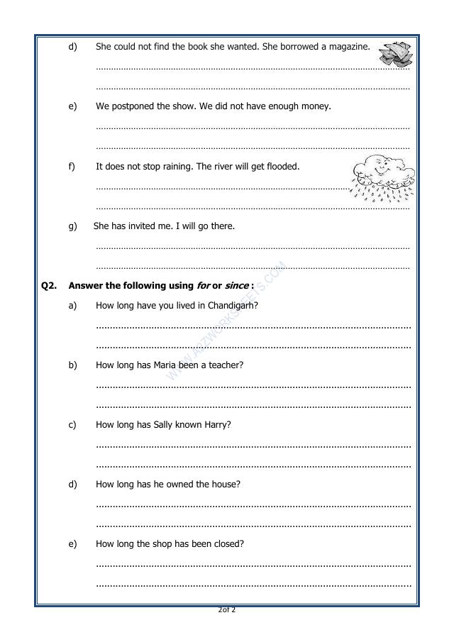 A2ZWorksheets:English-Grammar-Conjunctions - 03 (Exercise)