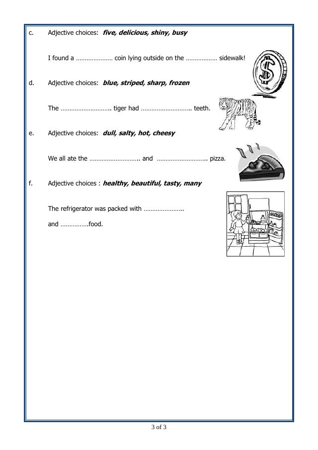 A2ZWorksheets:English-Grammar-English Adjectives-19