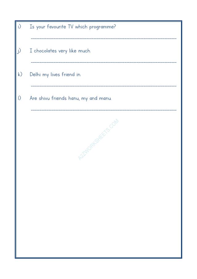 A2ZWorksheets:English-Grammar-Jumbled Words-10