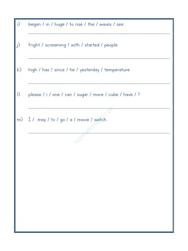 A2ZWorksheets:English-Grammar-Jumbled Words-07