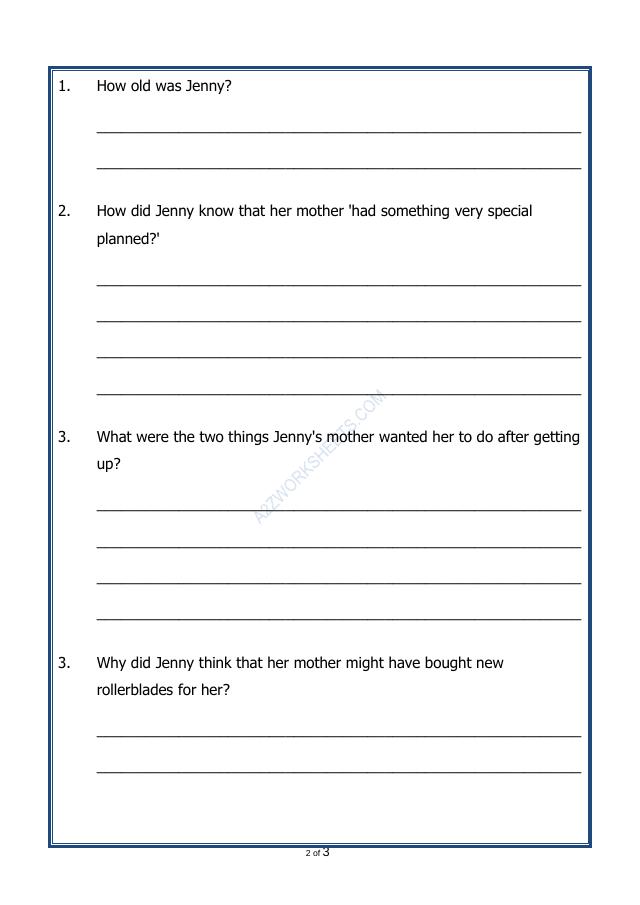 A2ZWorksheets:English-Reading-Comprehension Passage-42