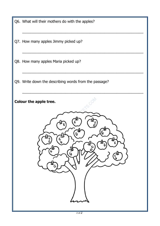 A2ZWorksheets:English-Reading-Comprehension Passage-47