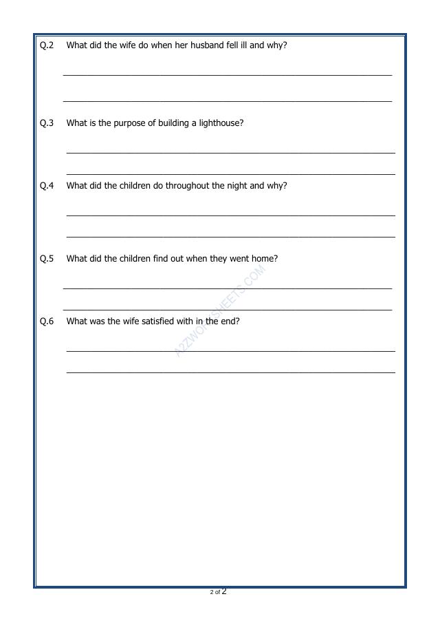 A2ZWorksheets:English-Reading-Comprehension Passage-31