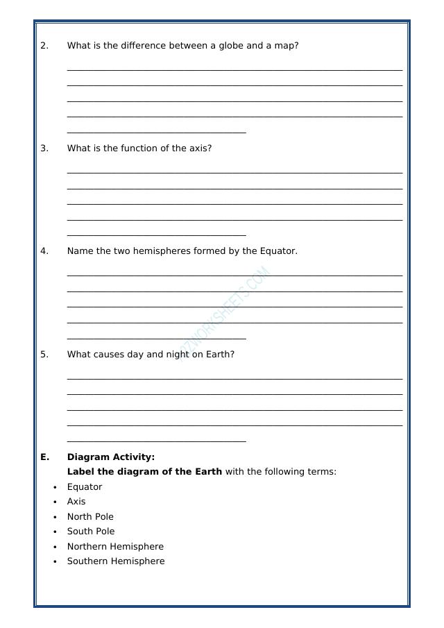 A2ZWorksheets:Science-Planets-Know Your Planet-04