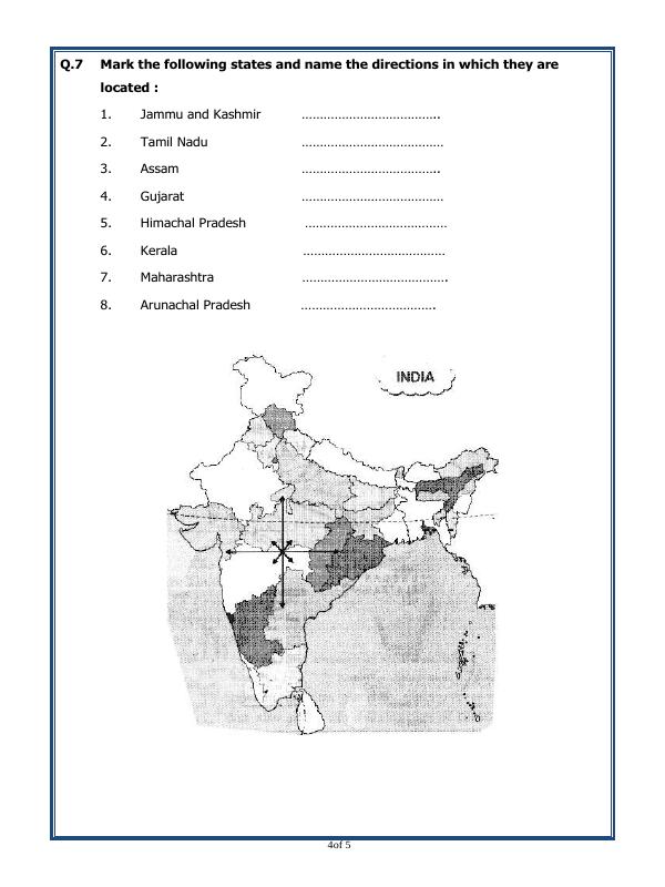 A2ZWorksheets:General Awareness-Maps and Directions-Globes And Maps