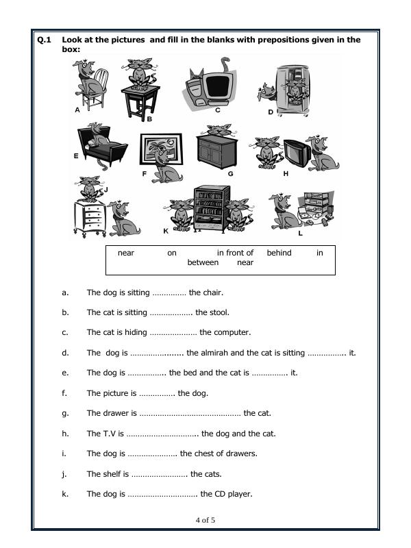A2ZWorksheets:English-Grammar-Prepositions