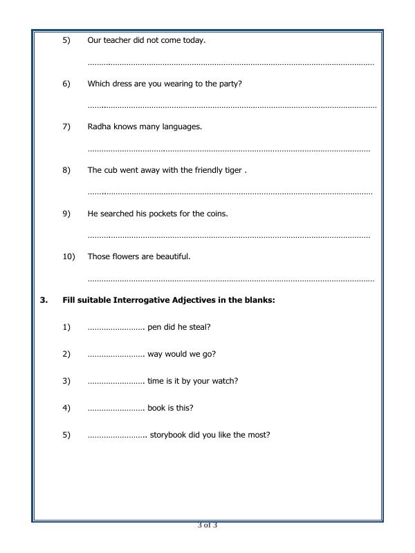 A2ZWorksheets:English-Grammar-Adjectives