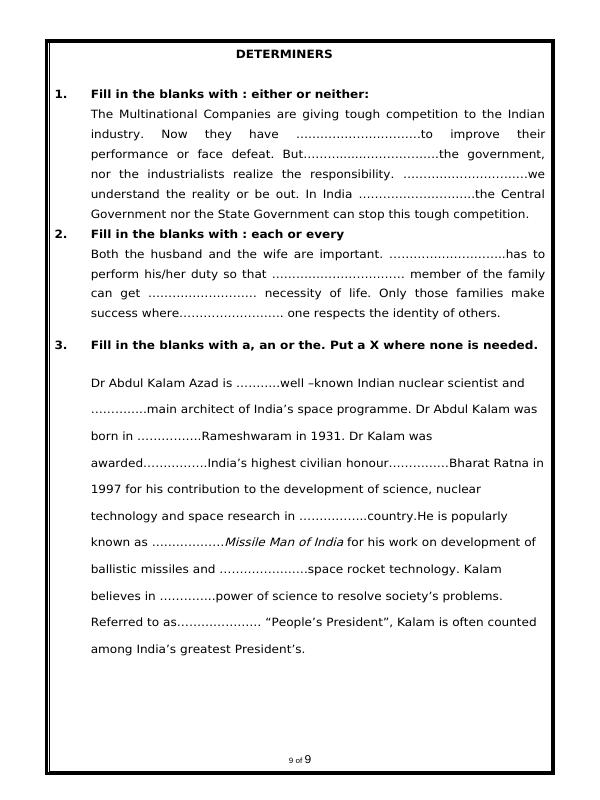 A2ZWorksheets:English-Grammar-Determiners